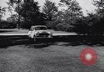 Image of Michigan manufacturer displays new automobile Michigan United States USA, 1941, second 20 stock footage video 65675031875
