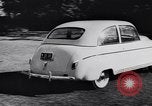 Image of Michigan manufacturer displays new automobile Michigan United States USA, 1941, second 28 stock footage video 65675031875