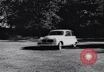 Image of Michigan manufacturer displays new automobile Michigan United States USA, 1941, second 29 stock footage video 65675031875