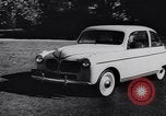 Image of Michigan manufacturer displays new automobile Michigan United States USA, 1941, second 32 stock footage video 65675031875