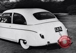 Image of Michigan manufacturer displays new automobile Michigan United States USA, 1941, second 35 stock footage video 65675031875