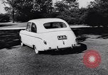 Image of Michigan manufacturer displays new automobile Michigan United States USA, 1941, second 36 stock footage video 65675031875