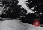 Image of Michigan manufacturer displays new automobile Michigan United States USA, 1941, second 45 stock footage video 65675031875