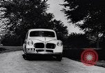 Image of Michigan manufacturer displays new automobile Michigan United States USA, 1941, second 50 stock footage video 65675031875