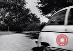 Image of Michigan manufacturer displays new automobile Michigan United States USA, 1941, second 52 stock footage video 65675031875