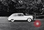 Image of Michigan manufacturer displays new automobile Michigan United States USA, 1941, second 54 stock footage video 65675031875
