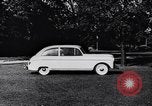 Image of Michigan manufacturer displays new automobile Michigan United States USA, 1941, second 55 stock footage video 65675031875