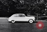 Image of Michigan manufacturer displays new automobile Michigan United States USA, 1941, second 59 stock footage video 65675031875