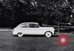 Image of Michigan manufacturer displays new automobile Michigan United States USA, 1941, second 61 stock footage video 65675031875