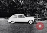Image of Michigan manufacturer displays new automobile Michigan United States USA, 1941, second 62 stock footage video 65675031875