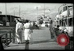 Image of tourists at restaurants West Palm Beach Florida USA, 1936, second 16 stock footage video 65675031877