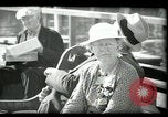 Image of tourists at restaurants West Palm Beach Florida USA, 1936, second 56 stock footage video 65675031877