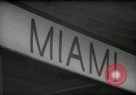 Image of Tourists Miami Florida USA, 1936, second 14 stock footage video 65675031888