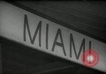 Image of Tourists Miami Florida USA, 1936, second 18 stock footage video 65675031888