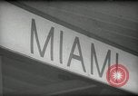 Image of Tourists Miami Florida USA, 1936, second 21 stock footage video 65675031888