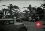 Image of 1930s tourists in West Palm Beach  West Palm Beach Florida USA, 1936, second 30 stock footage video 65675031890