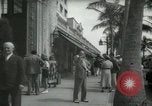 Image of 1930s tourists in West Palm Beach  West Palm Beach Florida USA, 1936, second 58 stock footage video 65675031890
