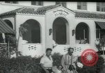 Image of tourists in Miami Beach Miami Florida USA, 1936, second 19 stock footage video 65675031892