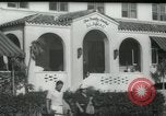 Image of tourists in Miami Beach Miami Florida USA, 1936, second 26 stock footage video 65675031892