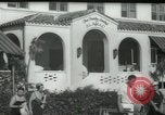 Image of tourists in Miami Beach Miami Florida USA, 1936, second 28 stock footage video 65675031892