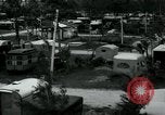 Image of trailer camp Miami Florida USA, 1936, second 8 stock footage video 65675031898