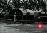 Image of trailer camp Miami Florida USA, 1936, second 52 stock footage video 65675031898