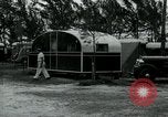 Image of trailer camp Miami Florida USA, 1936, second 55 stock footage video 65675031898