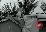 Image of trailer camp Miami Florida USA, 1936, second 62 stock footage video 65675031898