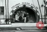 Image of Archway Ocean Villa housing Miami Florida USA, 1936, second 50 stock footage video 65675031900