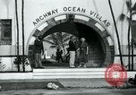 Image of Archway Ocean Villa housing Miami Florida USA, 1936, second 51 stock footage video 65675031900