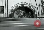 Image of Archway Ocean Villa housing Miami Florida USA, 1936, second 54 stock footage video 65675031900