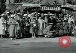 Image of tourists at Seminole Native American Indian trading post Miami Florida USA, 1936, second 12 stock footage video 65675031908