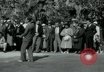 Image of tourists at Seminole Native American Indian trading post Miami Florida USA, 1936, second 17 stock footage video 65675031908