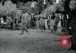 Image of tourists at Seminole Native American Indian trading post Miami Florida USA, 1936, second 37 stock footage video 65675031908