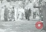 Image of tourists at Seminole Native American Indian trading post Miami Florida USA, 1936, second 45 stock footage video 65675031908