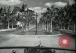 Image of car on a road Miami Florida USA, 1936, second 25 stock footage video 65675031913
