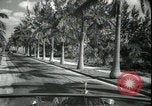 Image of car on a road Miami Florida USA, 1936, second 32 stock footage video 65675031913