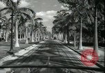 Image of car on a road Miami Florida USA, 1936, second 38 stock footage video 65675031913