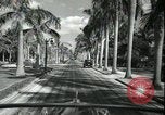 Image of car on a road Miami Florida USA, 1936, second 46 stock footage video 65675031913