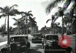 Image of car on a road Miami Florida USA, 1936, second 60 stock footage video 65675031913