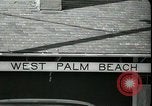 Standbild Touristen West Palm Beach Florida USA, 1936, aus Sekunde 3 historischem Filmmaterial Videoclip 65675031916