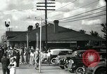 Standbild Touristen West Palm Beach Florida USA, 1936, aus Sekunde 37 historischem Filmmaterial Videoclip 65675031916