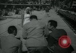 Image of 1930s tourists in swim suits West Palm Beach Florida USA, 1936, second 6 stock footage video 65675031920