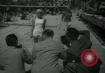 Image of 1930s tourists in swim suits West Palm Beach Florida USA, 1936, second 13 stock footage video 65675031920