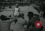 Image of 1930s tourists in swim suits West Palm Beach Florida USA, 1936, second 20 stock footage video 65675031920