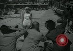 Image of 1930s tourists in swim suits West Palm Beach Florida USA, 1936, second 24 stock footage video 65675031920