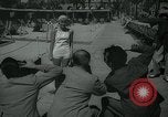 Image of 1930s tourists in swim suits West Palm Beach Florida USA, 1936, second 25 stock footage video 65675031920