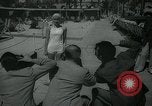 Image of 1930s tourists in swim suits West Palm Beach Florida USA, 1936, second 27 stock footage video 65675031920