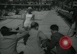 Image of 1930s tourists in swim suits West Palm Beach Florida USA, 1936, second 28 stock footage video 65675031920
