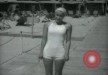 Image of 1930s tourists in swim suits West Palm Beach Florida USA, 1936, second 40 stock footage video 65675031920